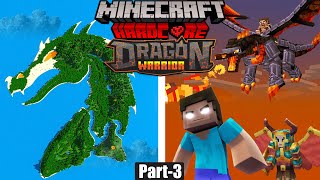 I Survive in Dragon Warrior Ep-3 Find Chaos Dragon Egg Minecraft Hardcore (हिंदी)