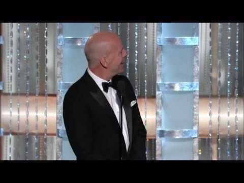 Golden Globes 2011: Bruce Willis is Ashton Kutcher...