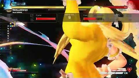 R. Mika VT2 Punishes vs Akuma EX DP