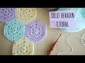 CROCHET: Solid hexagon and joining tutorial | Bella Coco