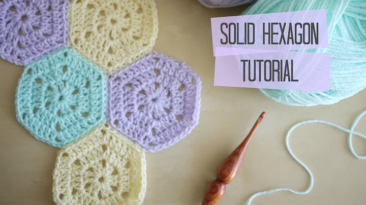 Learn to Crochet Solid Hexagons and Joining Techniques