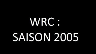 Wrc : Saison 2005