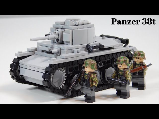 Custom LEGO WWII Panzer 38(t) 
