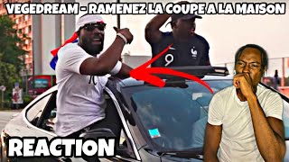 AMERICAN REACTS TO FRENCH RAP | VEGEDREAM - RAMENEZ LA COUPE A LA MAISON