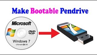 how to make bootable pendrive for windows 7 from iso file