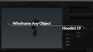 Turn Any Object into a Wireframe | Houdini 19