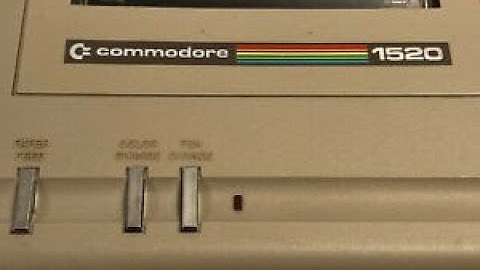 1520 Printer Plotter - I Got Another To See If I Can Rescue The Dead New In Box One - Episode 971