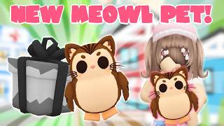 New Meowlpurrowl Pet Cat Owl Adopt Me Pet Birthday Update Roblox Riivv3R