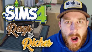 Let's Play The Sims 4: Starting A Rags To Riches Challenge!!