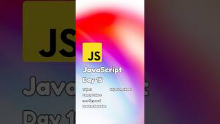 JavaScript | Day 15 #cybersecurity #dailycyber #javascript #javascripttutorial #javascriptbasics
