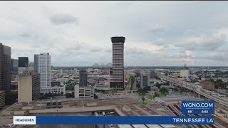 Man plummets to death from Plaza Tower, hours after crews battle fire at abandoned skyscraper