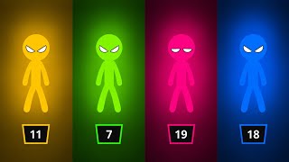 Stickman BEST MINIGAMES Tournament | Stickman Party 1 2 3 4 Player 2026 Insane  screenshot 2