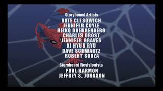 Video thumbnail of "The Spectacular Spider-Man - S2EP5 Credits (New Year's Theme)"