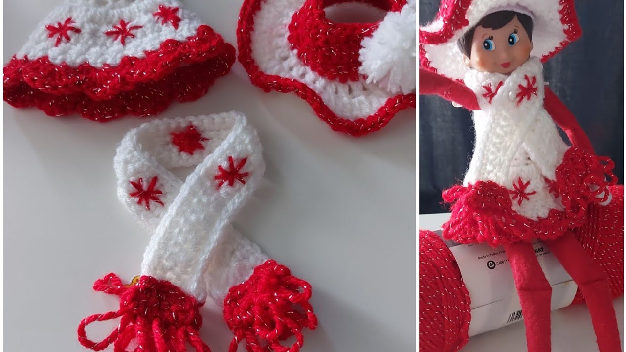 How to Crochet a Doll Dress for Bella. Part 2 A Beginner Friendly