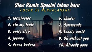 DJ Slow Special Tahun Baru X Melody Mengkane Tik Tok Remix Terbaru 2023 ( Anjas Fvnky Remix )