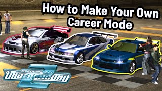Tutorial: Create Your Own Races with Custom Cars - Need For Speed Underground 2 Tutorial: Create Your Own Races with Custom Cars - Need For Speed Underground 2