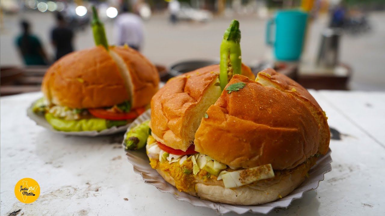 Ahmedabad Special Mirchi Bun Masala Rs. 50/- Only l Ahmedabad Street Food | INDIA EAT MANIA