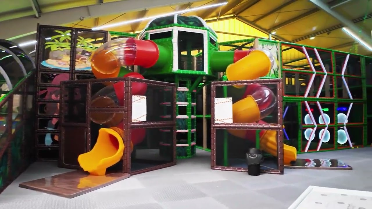 Indoor Playground Project | Design to Real | Trampoline Park Manufacturer Antalya Park