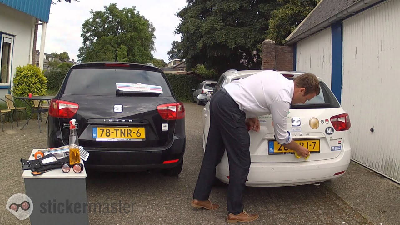 Möchten Sie den Nummernschildaufkleber mit niederländischer Flagge kaufen?  - Stickermaster