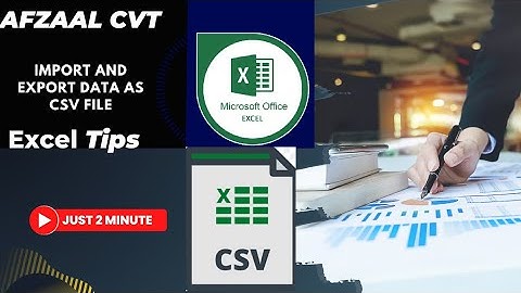 How to Import and Export Excel files to CSV format without using any software|Excel Tips&Tricks.