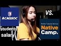 ACADSOC vs NATIVE CAMP | honest review ✨ Work at Home Set Up