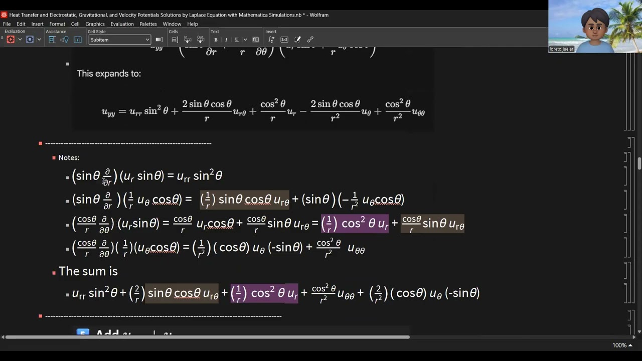 Part 3 of 6  Laplacian equations and applications with Mathematica Simulations