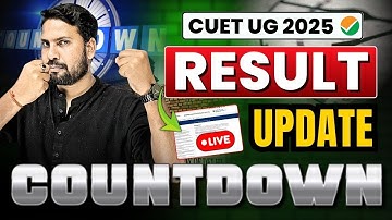 CUET UG Result 2025 Countdown | CUET Result Announced by NTA | CUET 2025 Result Out | How to check ?
