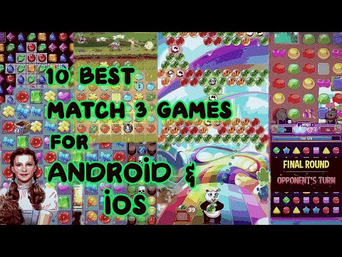 Top 10 match-3 games for Android & iOS 2020 (offline | online)