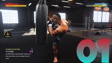 UFC 4 Career Mode Walkthrough Part 1 - No Commentary
