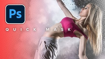 CRAZY GOOD selections in Photoshop with QUICK MASK