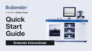 How to use the Brabender ExtensoGraph for reliable dough testing | Quick Start Guide | Anton Paar
