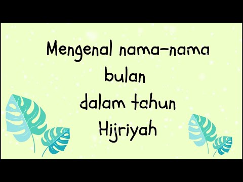 Video: Apa Nama Bulan - Pandangan Alternatif