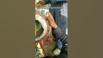How to fit a flange in a pipe and how to check plump #pipefitterjunction