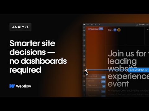 Meet Webflow Analyze