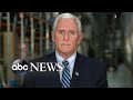 ABC host asks Pence if he prays to God about people who 'have died and will die' over Trump's COVID-19 response