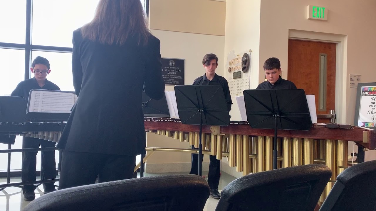 LHPS Percussion Ensemble Performs Eine kleine Nachtmusik YouTube
