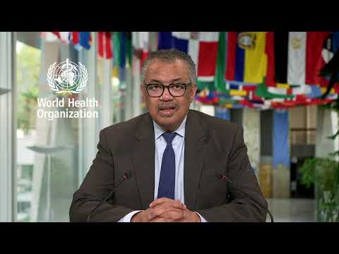 WHO Director-General Dr Tedros Adhanom Ghebreyesus