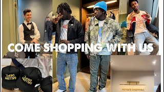 VLOG: Shopping in London With Nathan Tella, Suavo & AJ