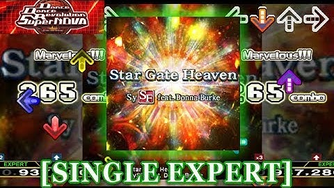 【DDR SN】 Star Gate Heaven [SINGLE EXPERT] 譜面確認＋クラップ
