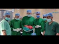 Doctors at sarvodaya hospital remove giant 12 kg rare tumor from abdomen