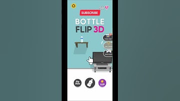 Bottle Flip 3D – Level 1 to 5 Complete Gameplay! 🎮🥤| Fun Bottle Flip Challenge | #shorts
