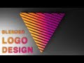 Blender - Simple Logo Design Technique (Blender 2.8)