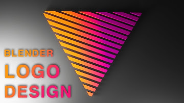 Blender - Simple Logo Design Technique (Blender 2.8)