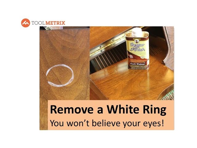 Remove A White Ring Water Or Heat Stain, White Spots On Wood Dresser