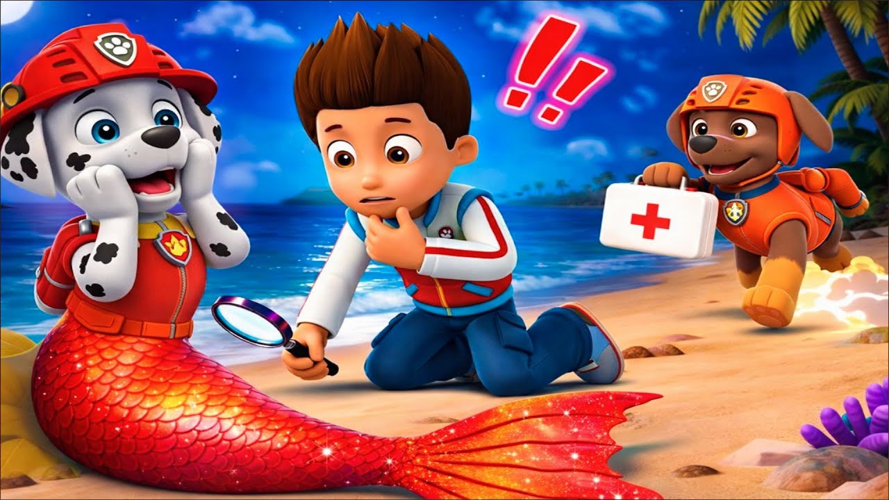 A Critical Rescue at Sea — Ryder, Marshall, and Zuma Under Extreme Pressure | PAW Patrol Animation