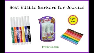 Best Edible Markers for Cookies (2022 Buyers Guide)