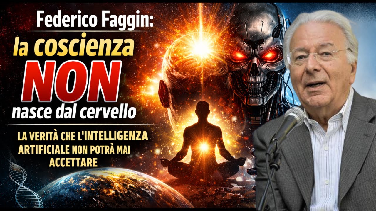 Federico Faggin: la coscienza NON nasce dal cervello — la verità è che l’Intelligenza Artificiale...