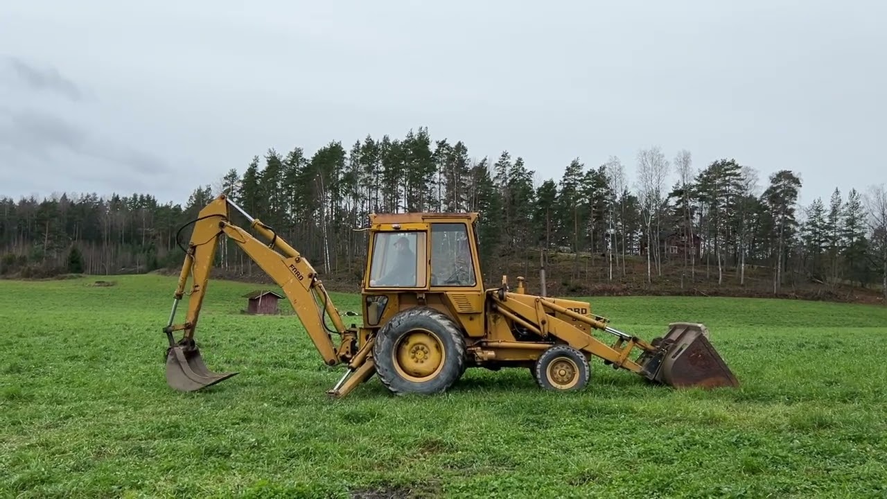 Ford 550 kaivurikuormaaja