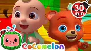 Grow Your Fruit 🍎 | Cocomelon Animal Time 🐷 | 🔤 Subtitled Sing Along Songs 🔤 | Cartoons for Kids