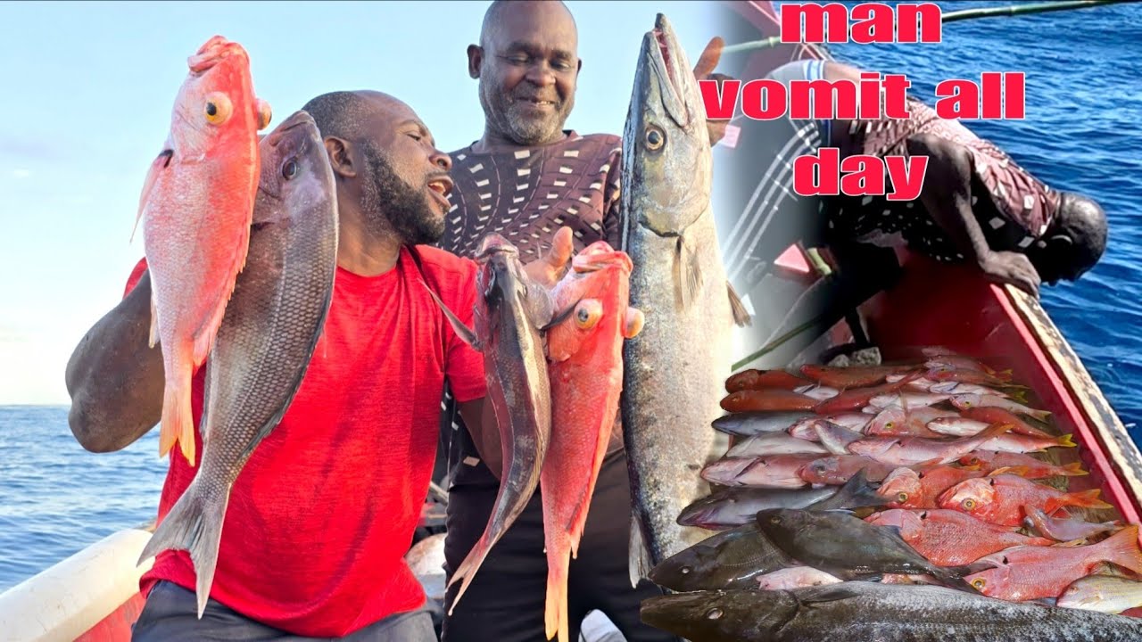 Seasick Fisherman's Incredible Lucky Break offshore Deepwater fishing